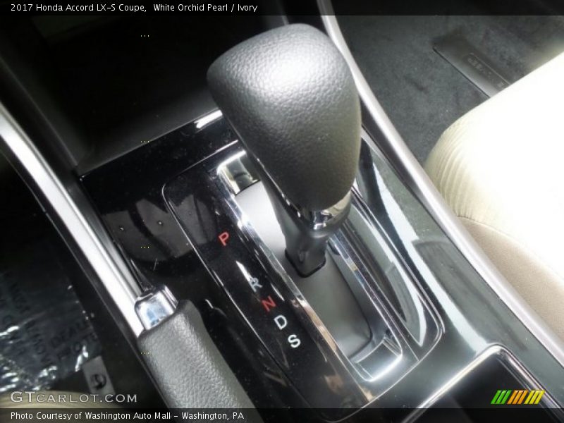 White Orchid Pearl / Ivory 2017 Honda Accord LX-S Coupe