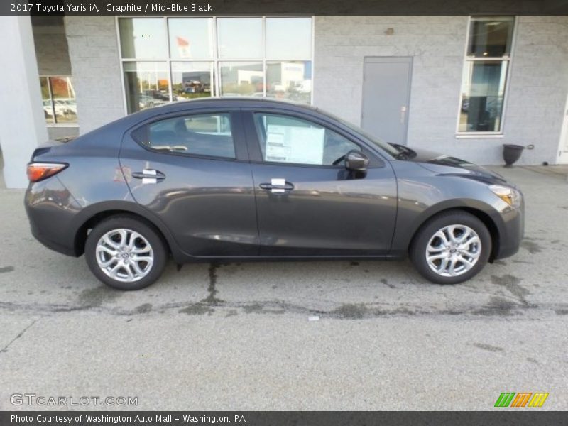 Graphite / Mid-Blue Black 2017 Toyota Yaris iA