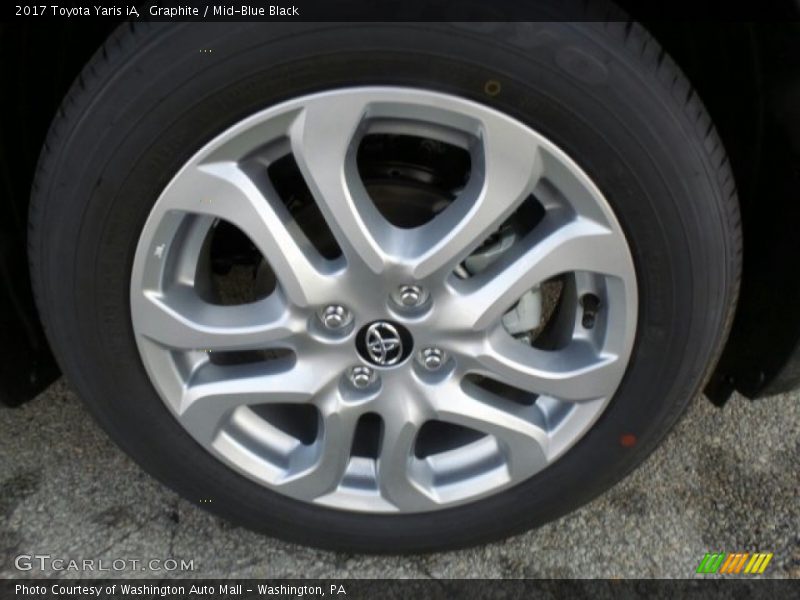 Graphite / Mid-Blue Black 2017 Toyota Yaris iA