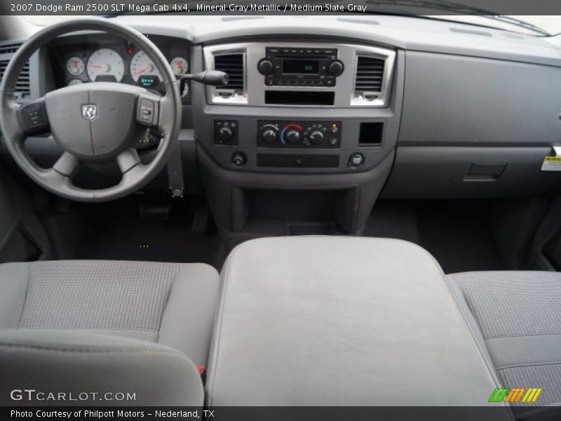 Mineral Gray Metallic / Medium Slate Gray 2007 Dodge Ram 2500 SLT Mega Cab 4x4