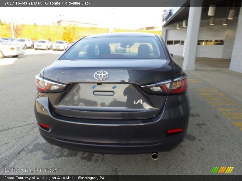 Graphite / Mid-Blue Black 2017 Toyota Yaris iA