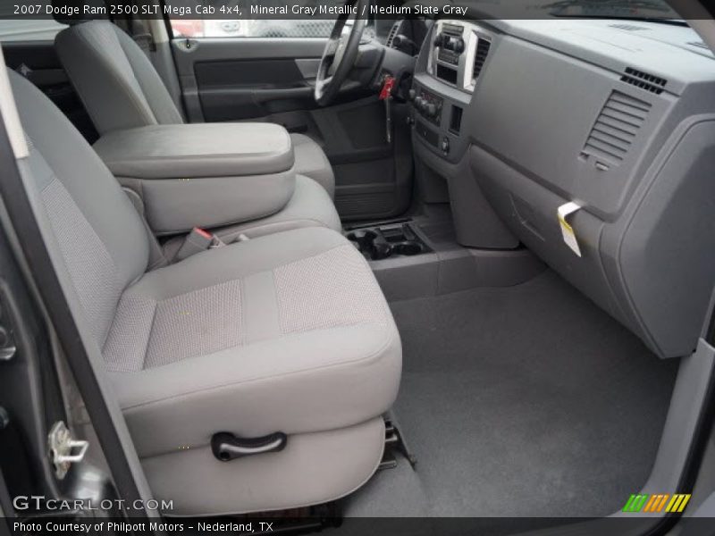 Mineral Gray Metallic / Medium Slate Gray 2007 Dodge Ram 2500 SLT Mega Cab 4x4