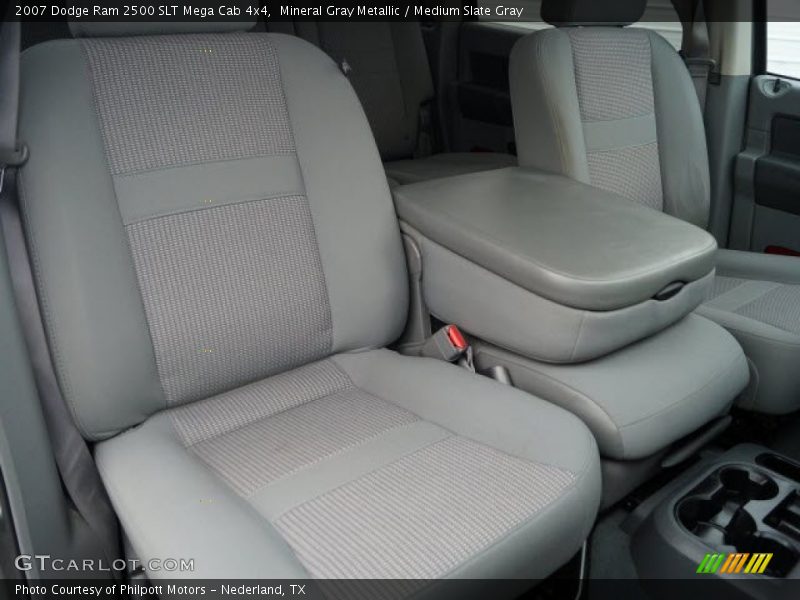 Mineral Gray Metallic / Medium Slate Gray 2007 Dodge Ram 2500 SLT Mega Cab 4x4