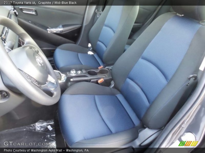 Graphite / Mid-Blue Black 2017 Toyota Yaris iA