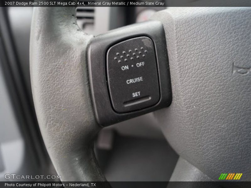 Mineral Gray Metallic / Medium Slate Gray 2007 Dodge Ram 2500 SLT Mega Cab 4x4