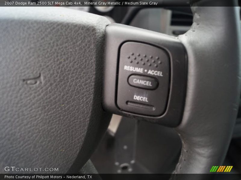 Mineral Gray Metallic / Medium Slate Gray 2007 Dodge Ram 2500 SLT Mega Cab 4x4