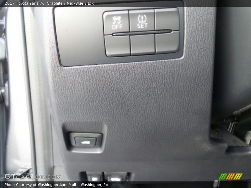 Graphite / Mid-Blue Black 2017 Toyota Yaris iA