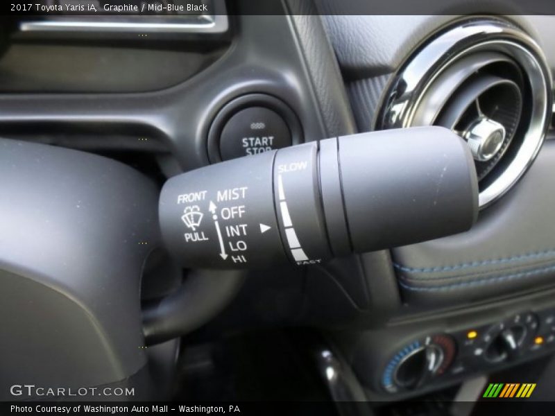Graphite / Mid-Blue Black 2017 Toyota Yaris iA
