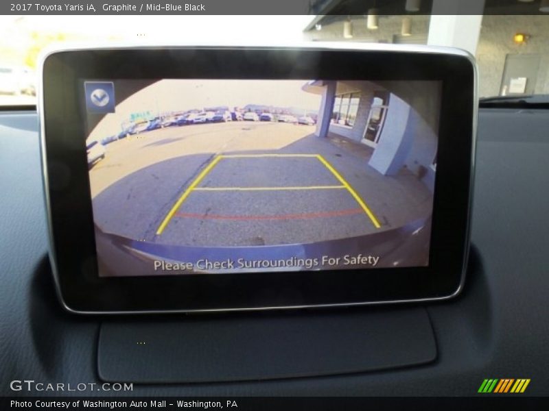 Graphite / Mid-Blue Black 2017 Toyota Yaris iA