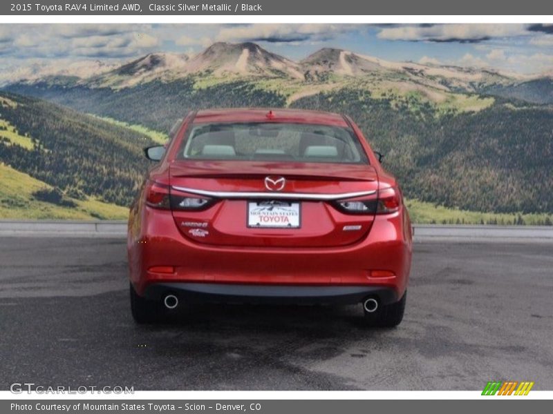 Classic Silver Metallic / Black 2015 Toyota RAV4 Limited AWD