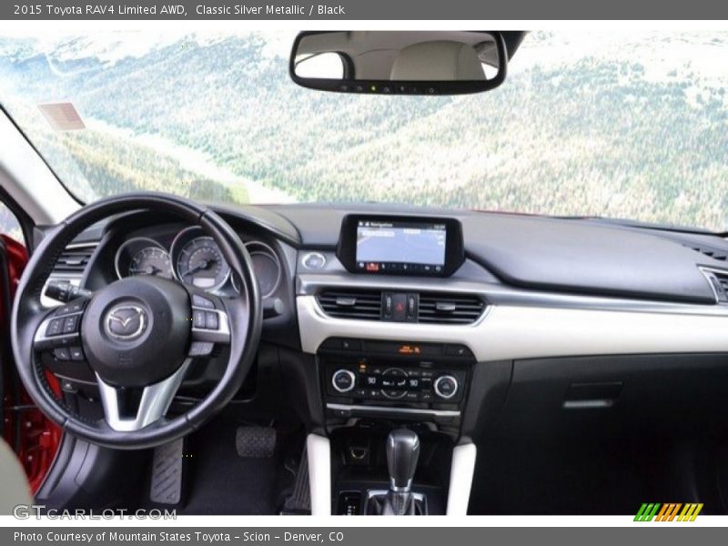 Classic Silver Metallic / Black 2015 Toyota RAV4 Limited AWD