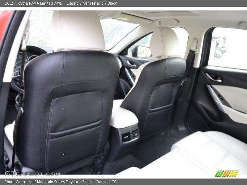Classic Silver Metallic / Black 2015 Toyota RAV4 Limited AWD