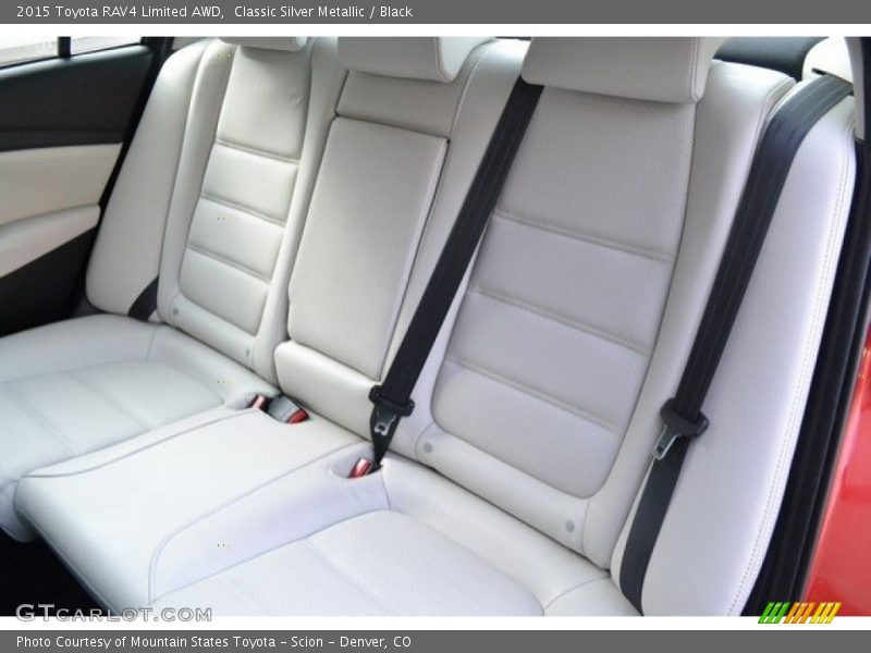 Classic Silver Metallic / Black 2015 Toyota RAV4 Limited AWD