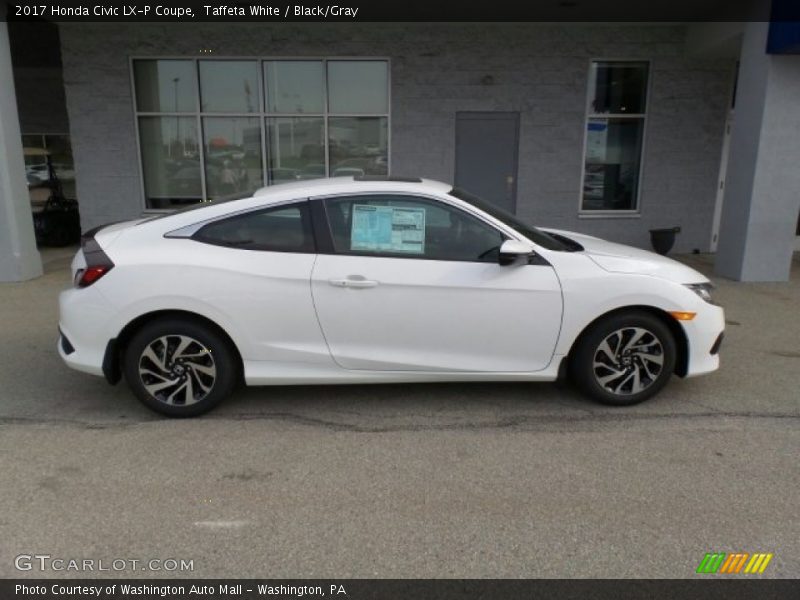  2017 Civic LX-P Coupe Taffeta White