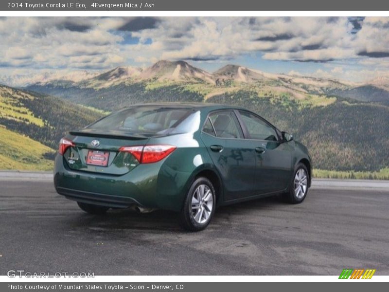 4Evergreen Mica / Ash 2014 Toyota Corolla LE Eco