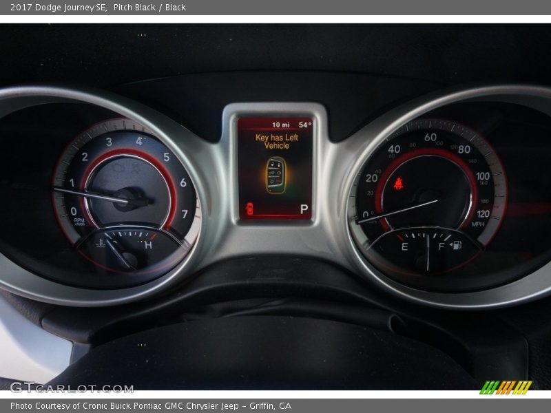 Pitch Black / Black 2017 Dodge Journey SE
