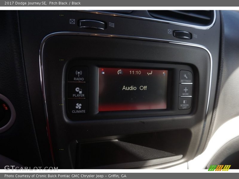 Pitch Black / Black 2017 Dodge Journey SE
