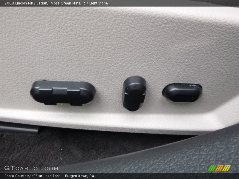 Moss Green Metallic / Light Stone 2008 Lincoln MKZ Sedan