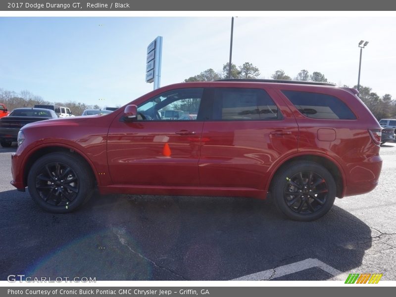 Redline / Black 2017 Dodge Durango GT