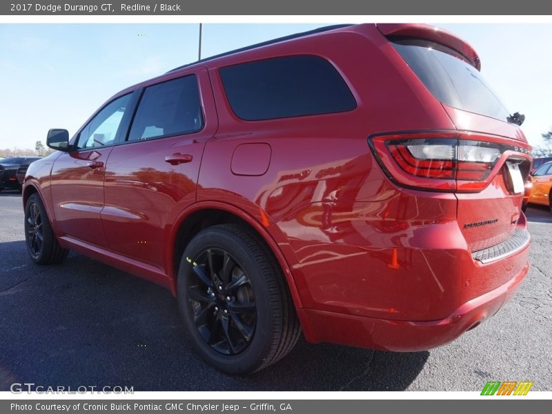 Redline / Black 2017 Dodge Durango GT