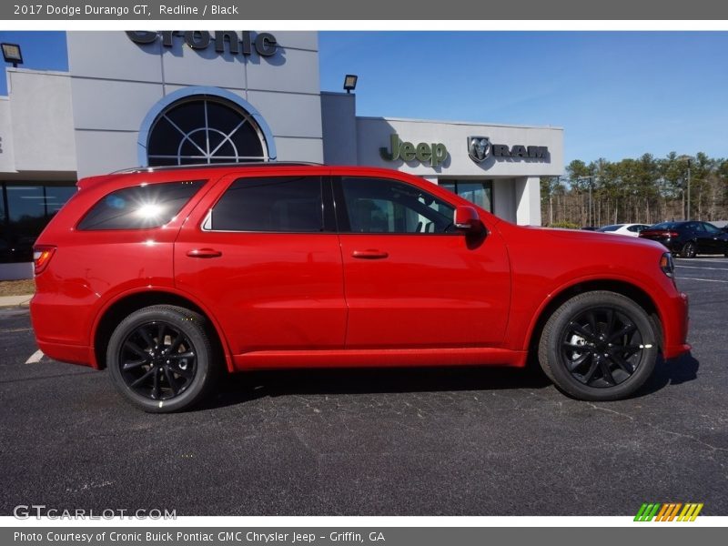 Redline / Black 2017 Dodge Durango GT