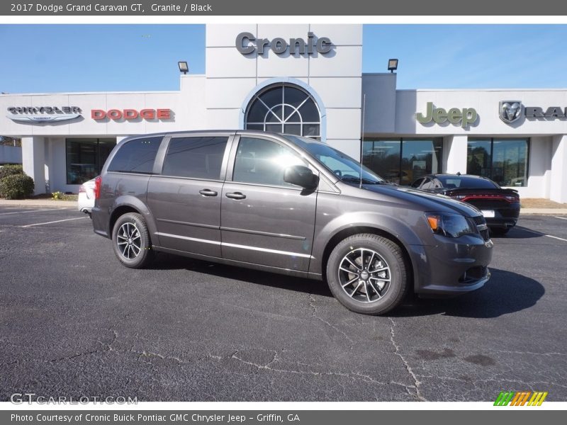 Granite / Black 2017 Dodge Grand Caravan GT