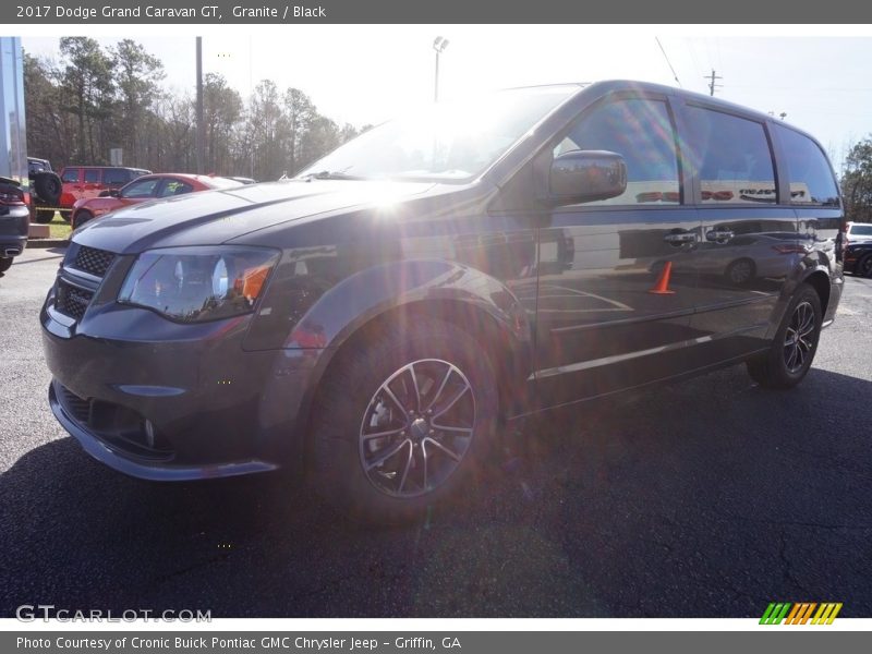 Granite / Black 2017 Dodge Grand Caravan GT
