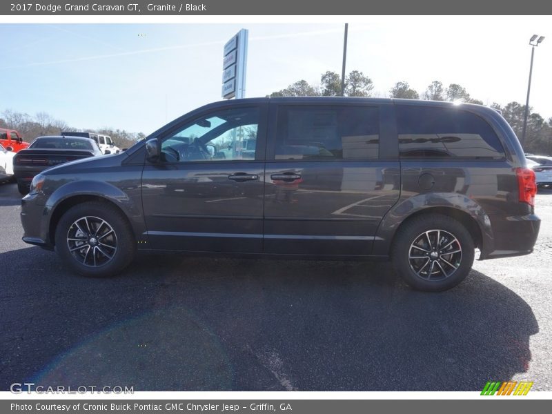 Granite / Black 2017 Dodge Grand Caravan GT