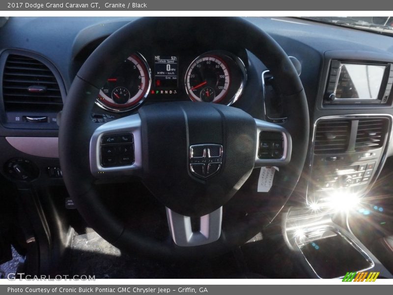 Granite / Black 2017 Dodge Grand Caravan GT