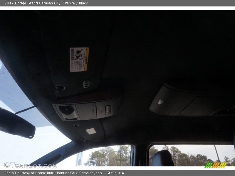 Granite / Black 2017 Dodge Grand Caravan GT