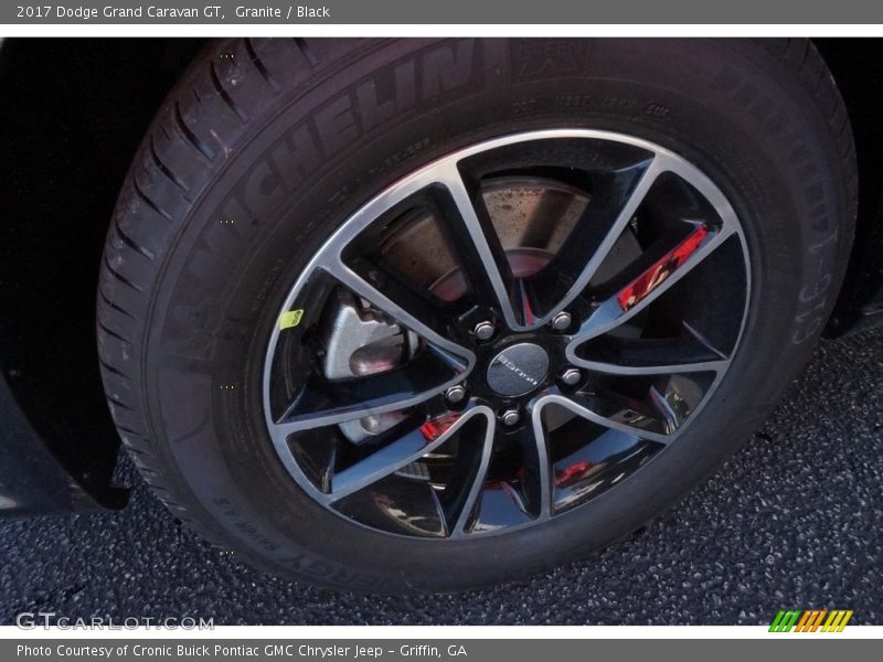 Granite / Black 2017 Dodge Grand Caravan GT