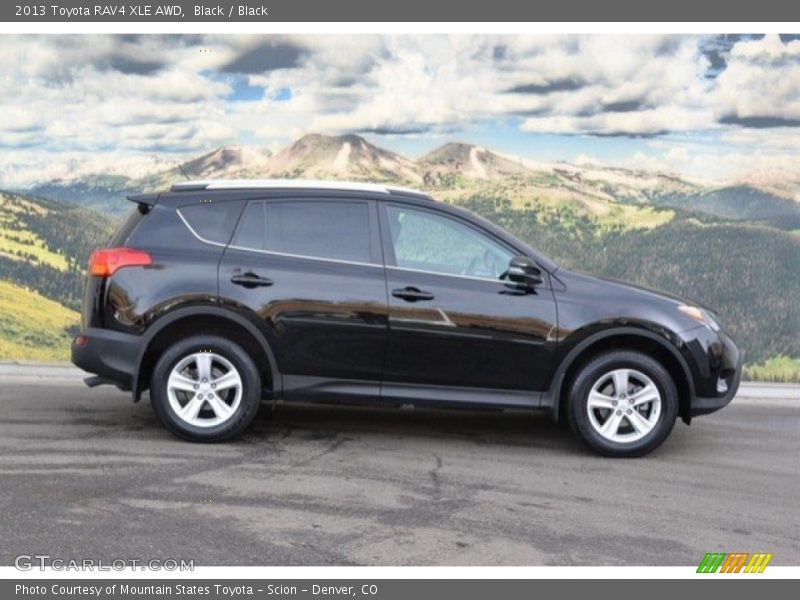 Black / Black 2013 Toyota RAV4 XLE AWD