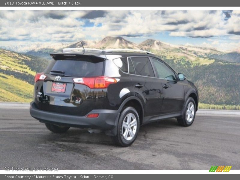 Black / Black 2013 Toyota RAV4 XLE AWD