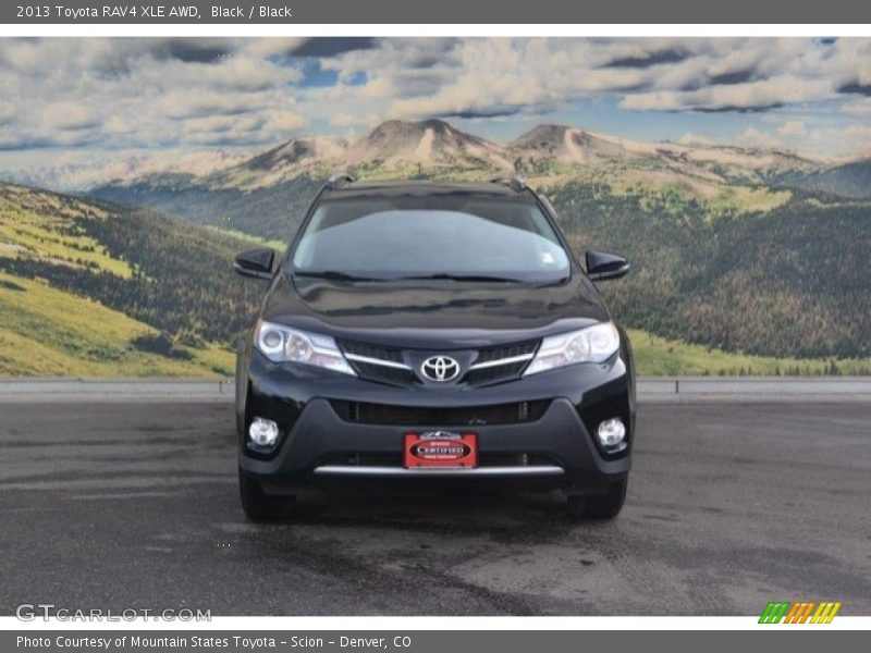 Black / Black 2013 Toyota RAV4 XLE AWD