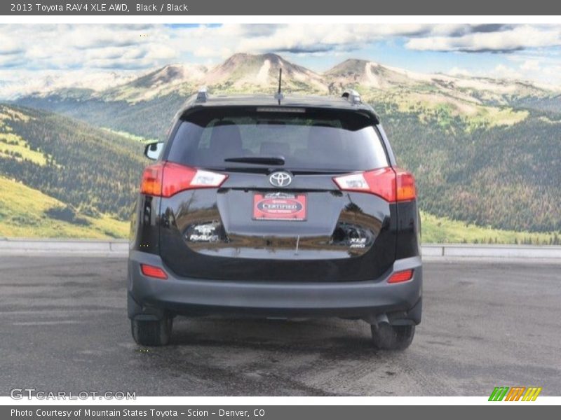 Black / Black 2013 Toyota RAV4 XLE AWD