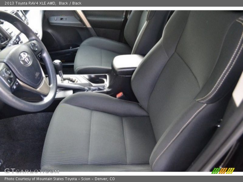 Black / Black 2013 Toyota RAV4 XLE AWD
