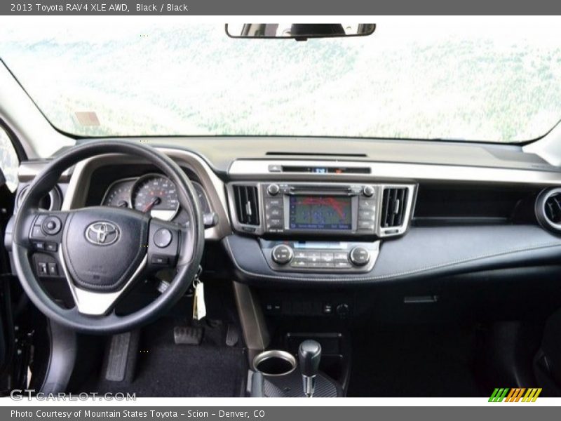 Black / Black 2013 Toyota RAV4 XLE AWD