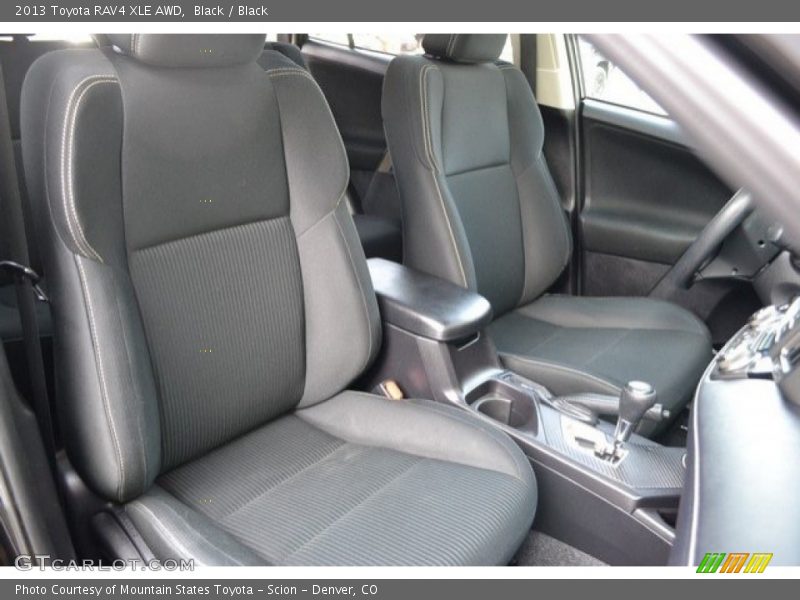 Black / Black 2013 Toyota RAV4 XLE AWD
