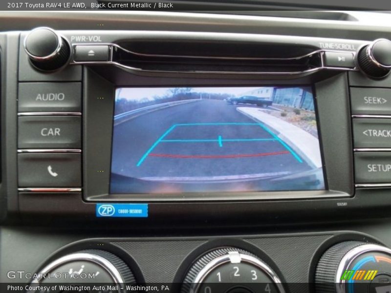Black Current Metallic / Black 2017 Toyota RAV4 LE AWD