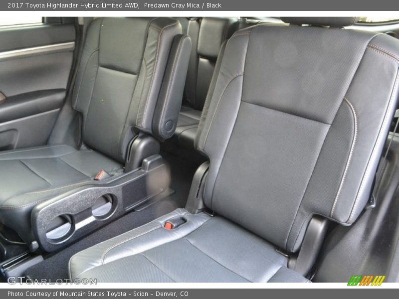 Predawn Gray Mica / Black 2017 Toyota Highlander Hybrid Limited AWD