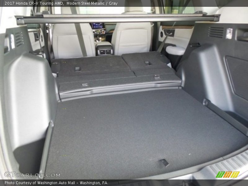 Modern Steel Metallic / Gray 2017 Honda CR-V Touring AWD