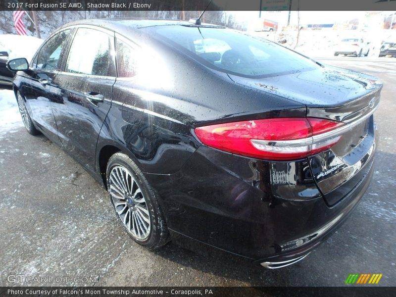 Shadow Black / Ebony 2017 Ford Fusion SE AWD