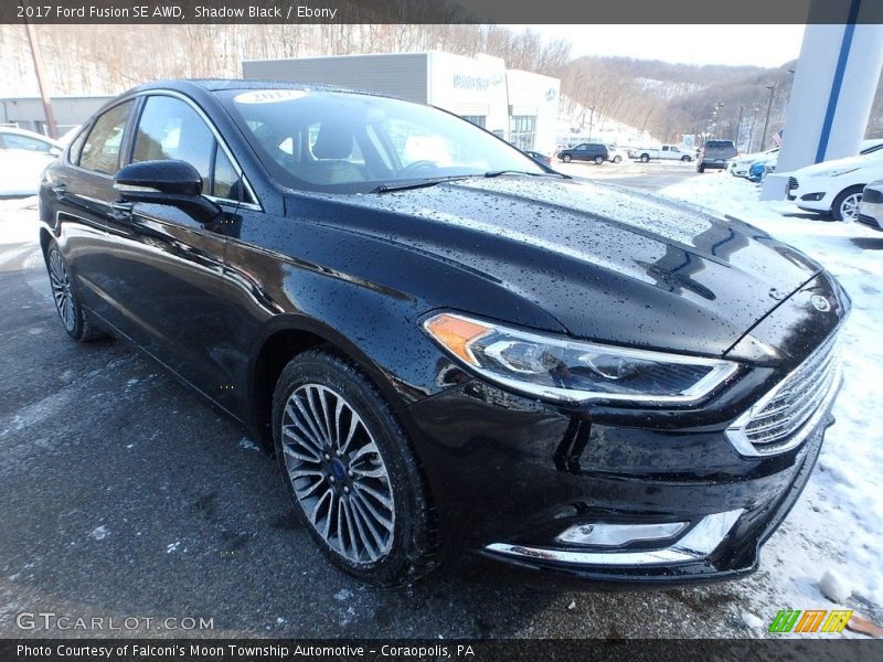 Shadow Black / Ebony 2017 Ford Fusion SE AWD