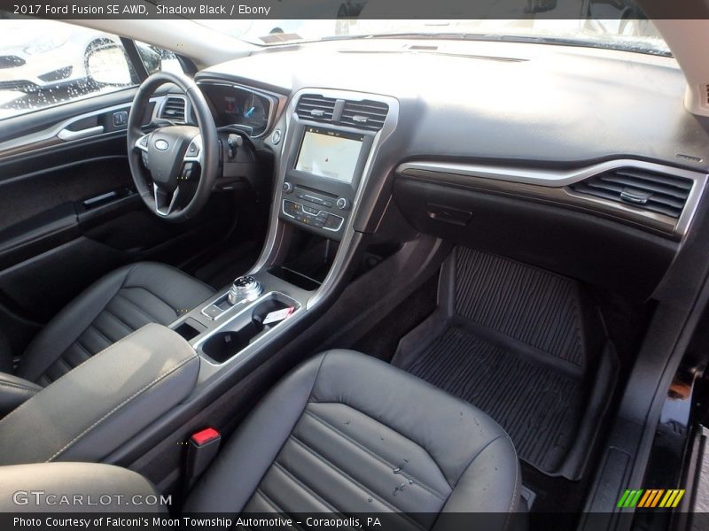 Shadow Black / Ebony 2017 Ford Fusion SE AWD