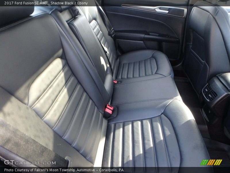 Shadow Black / Ebony 2017 Ford Fusion SE AWD