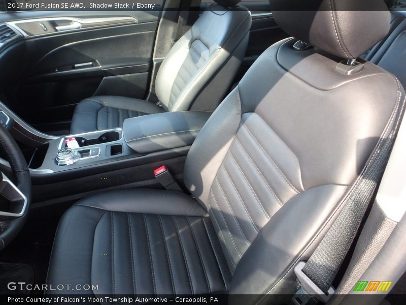 Shadow Black / Ebony 2017 Ford Fusion SE AWD