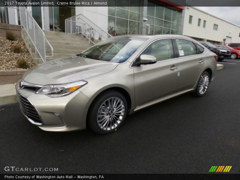 Front 3/4 View of 2017 Avalon Limited