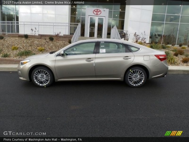  2017 Avalon Limited Creme Brulee Mica