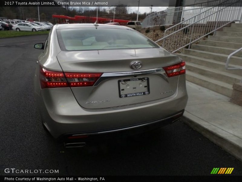 Creme Brulee Mica / Almond 2017 Toyota Avalon Limited