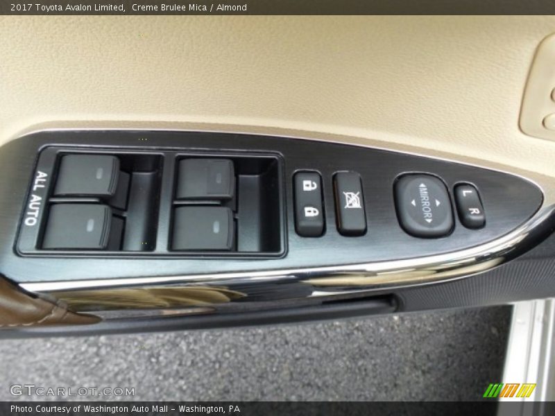 Controls of 2017 Avalon Limited